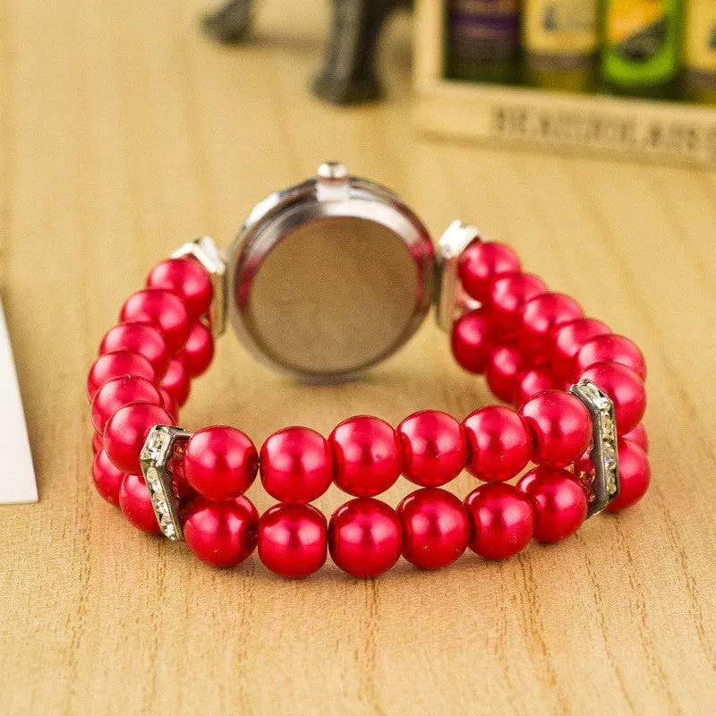 Hot Style Pearl Beads Watch