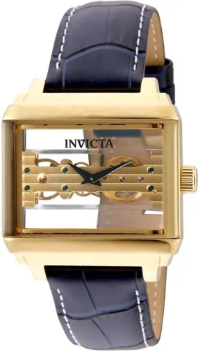 Invicta Objet D Art Hand Wind Gold Dial Men's Watch 32171