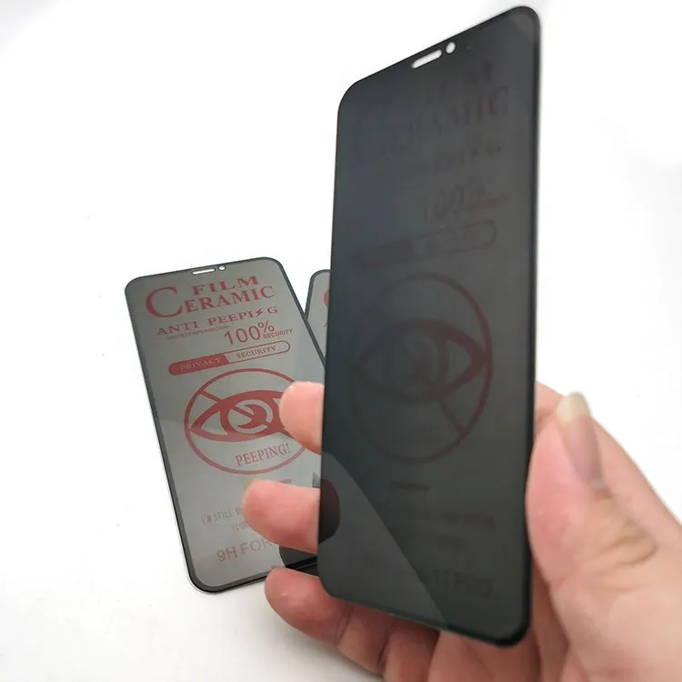 iPhone 12 Pro Max, 13, 13 Pro, 13 Pro Max Anti-shock Nano Ceramic Film Matte Privacy Screen Protector