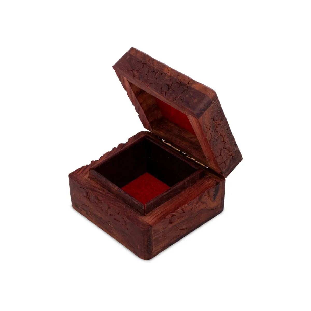 Jewel Box - 2 x 3 Inches | Wooden Box/ Kashmiri Work Storage Box for Home