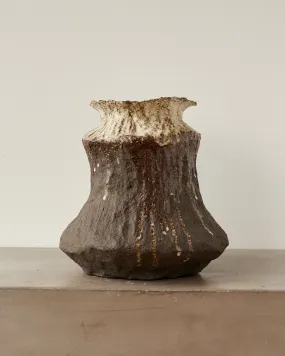 Jojo Corväiá Carved Ceramic Vase, V-1132