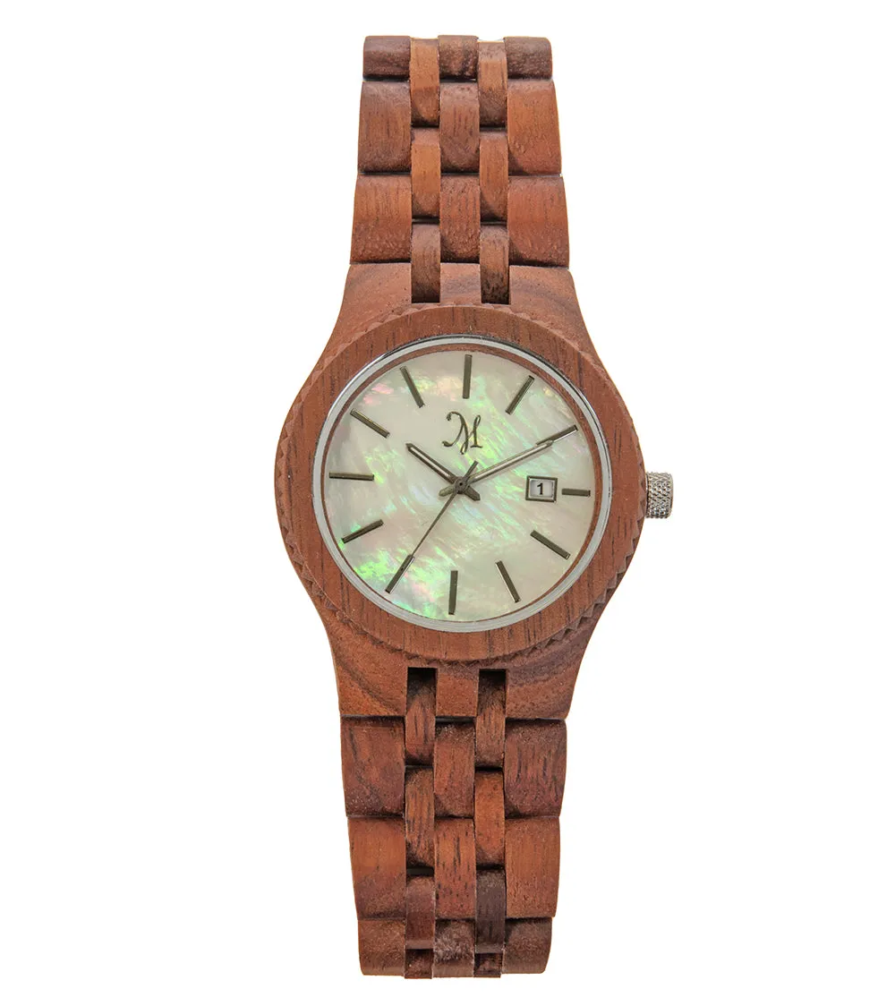 Koa Wood, White Mother of Pearl - 36722
