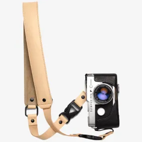 Langly Leather Camera Strap - Tan