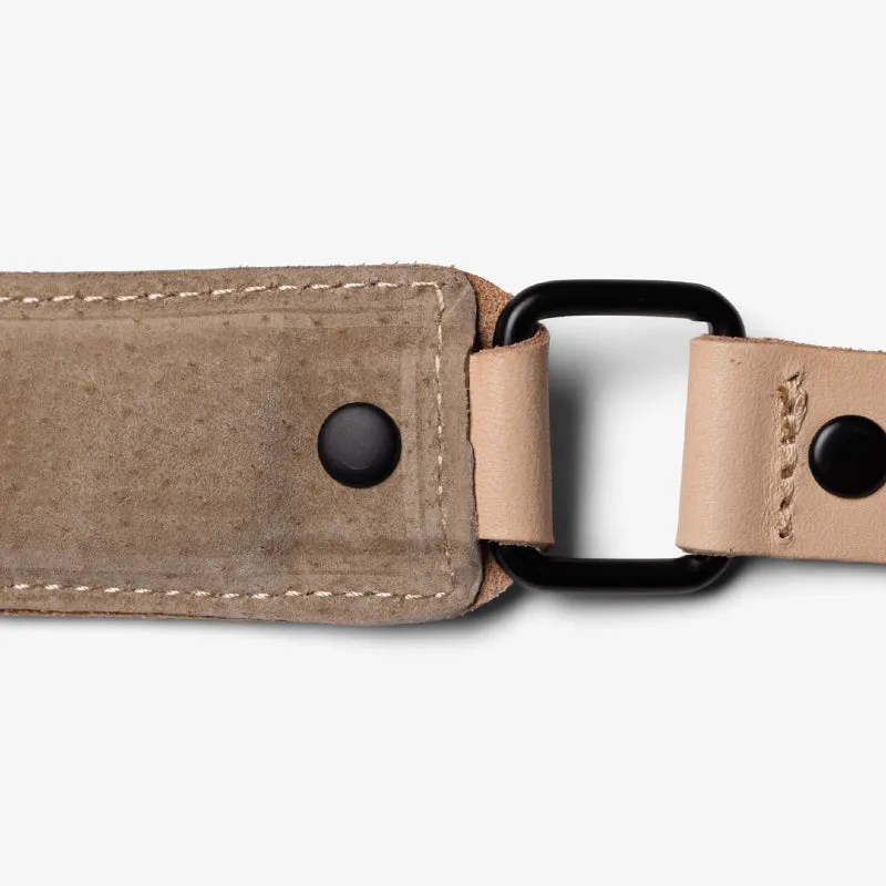 Langly Leather Camera Strap - Tan