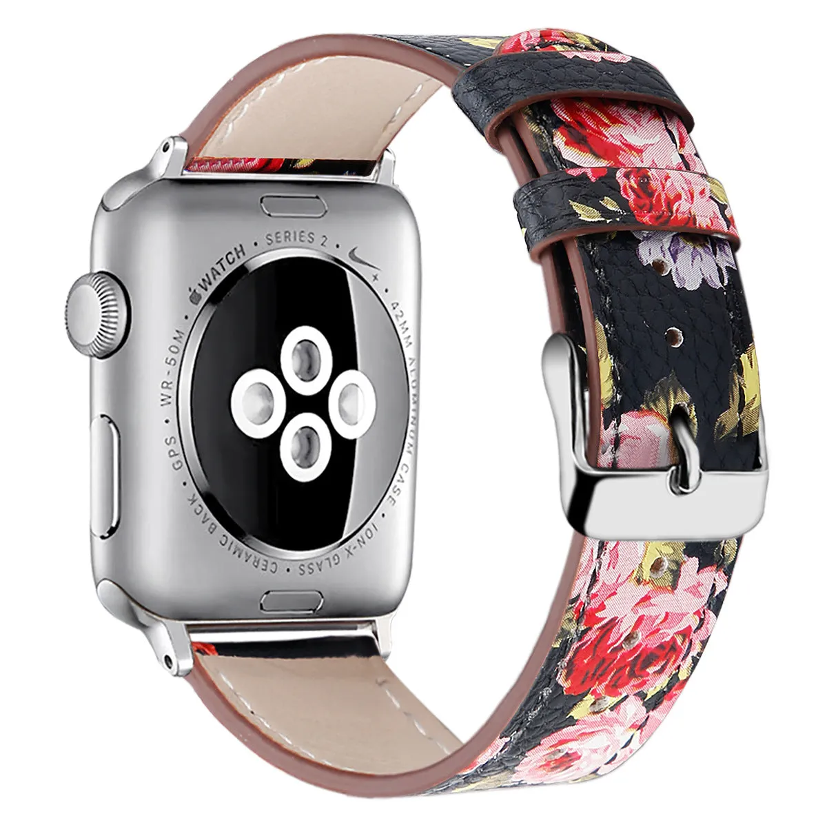Leather buckle strapfor iwatch  W24BAW813