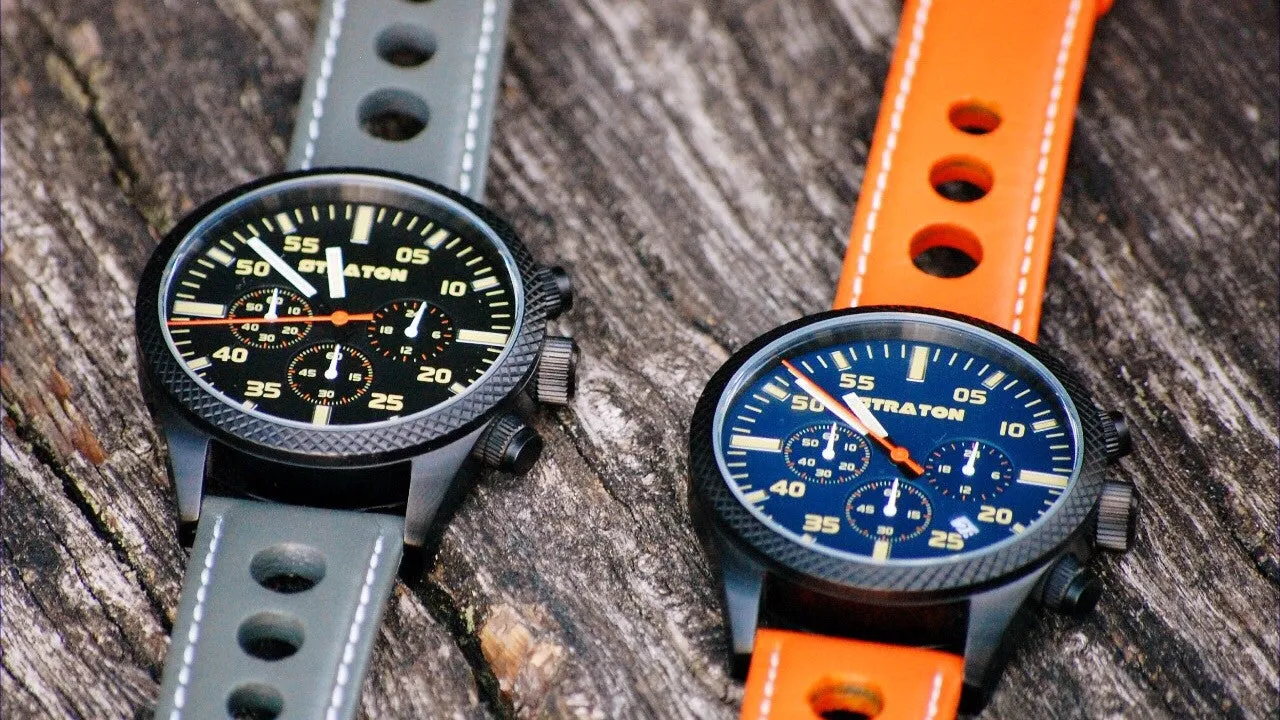 Leather watch straps