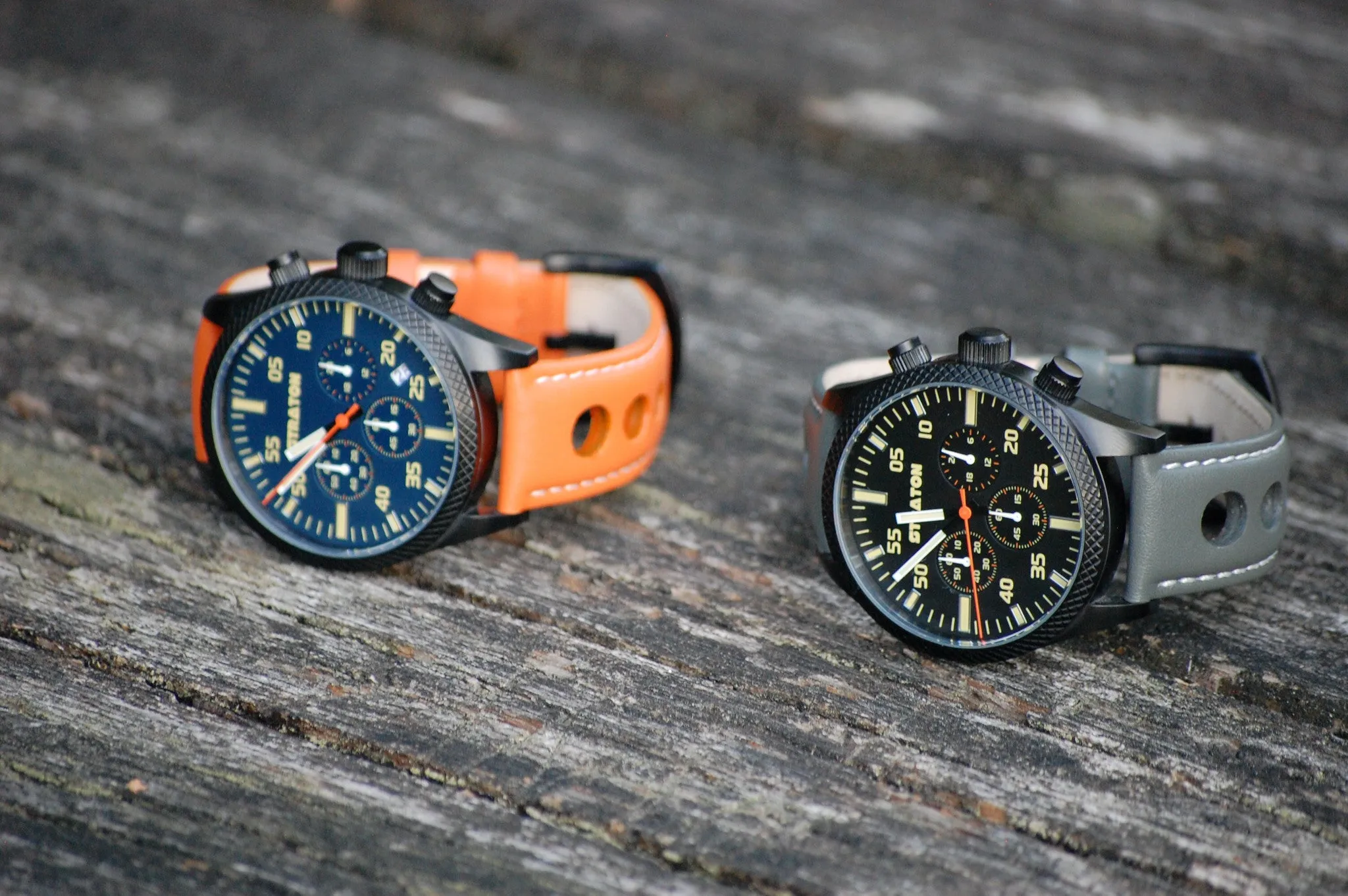 Leather watch straps