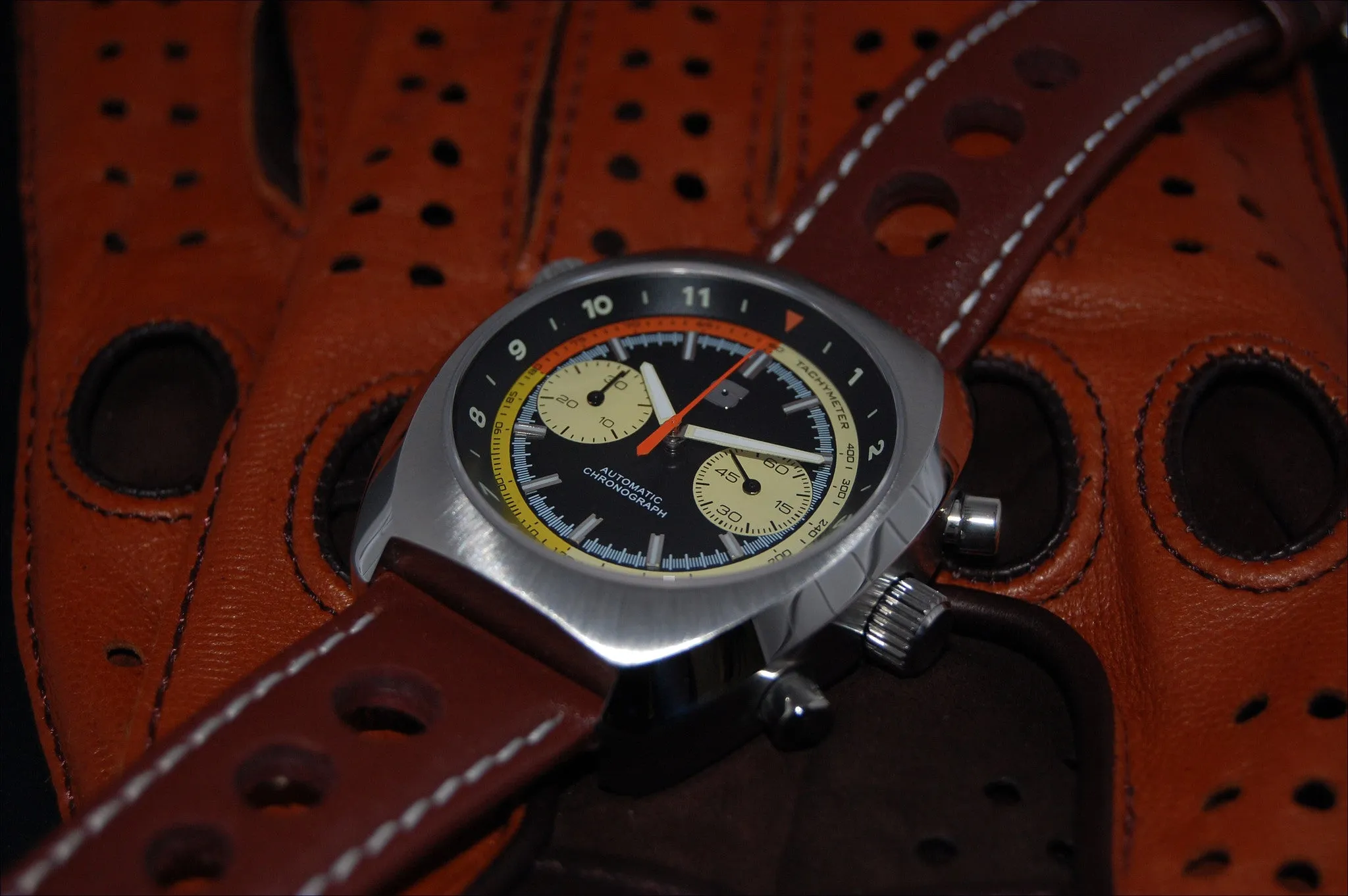 Leather watch straps