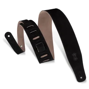 Levy's 2.5" Suede Strap in Black