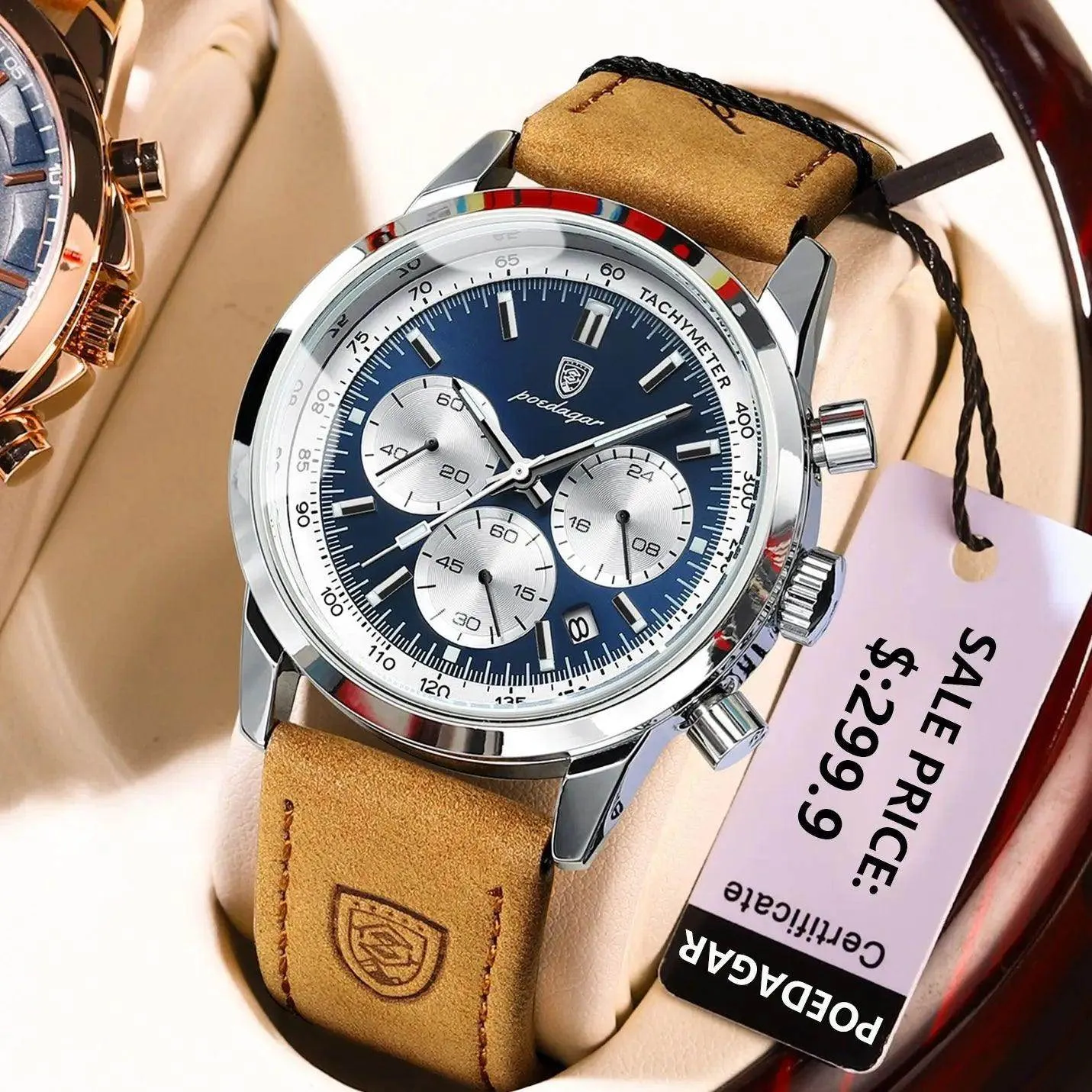 Luxury Mens Watch High Quality Waterproof Men's Wristwatch