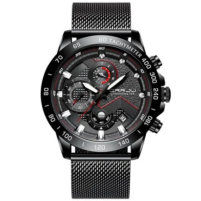 Luxury Mens Watches  - Waterproof Fashion Quartz Watch