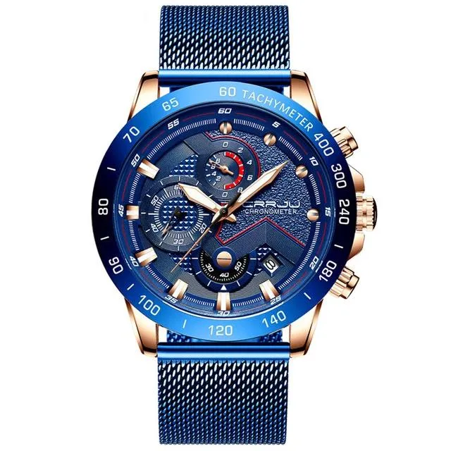 Luxury Mens Watches  - Waterproof Fashion Quartz Watch
