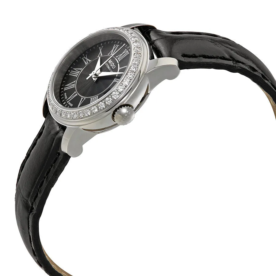 Mido Baroncelli III Black Dial Automatic Ladies Watch M0100071605320