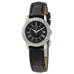 Mido Baroncelli III Black Dial Automatic Ladies Watch M0100071605320