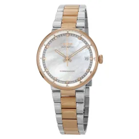 Mido Commander II Automatic White Mother of Pearl Dial Watch M014.207.22.116.80
