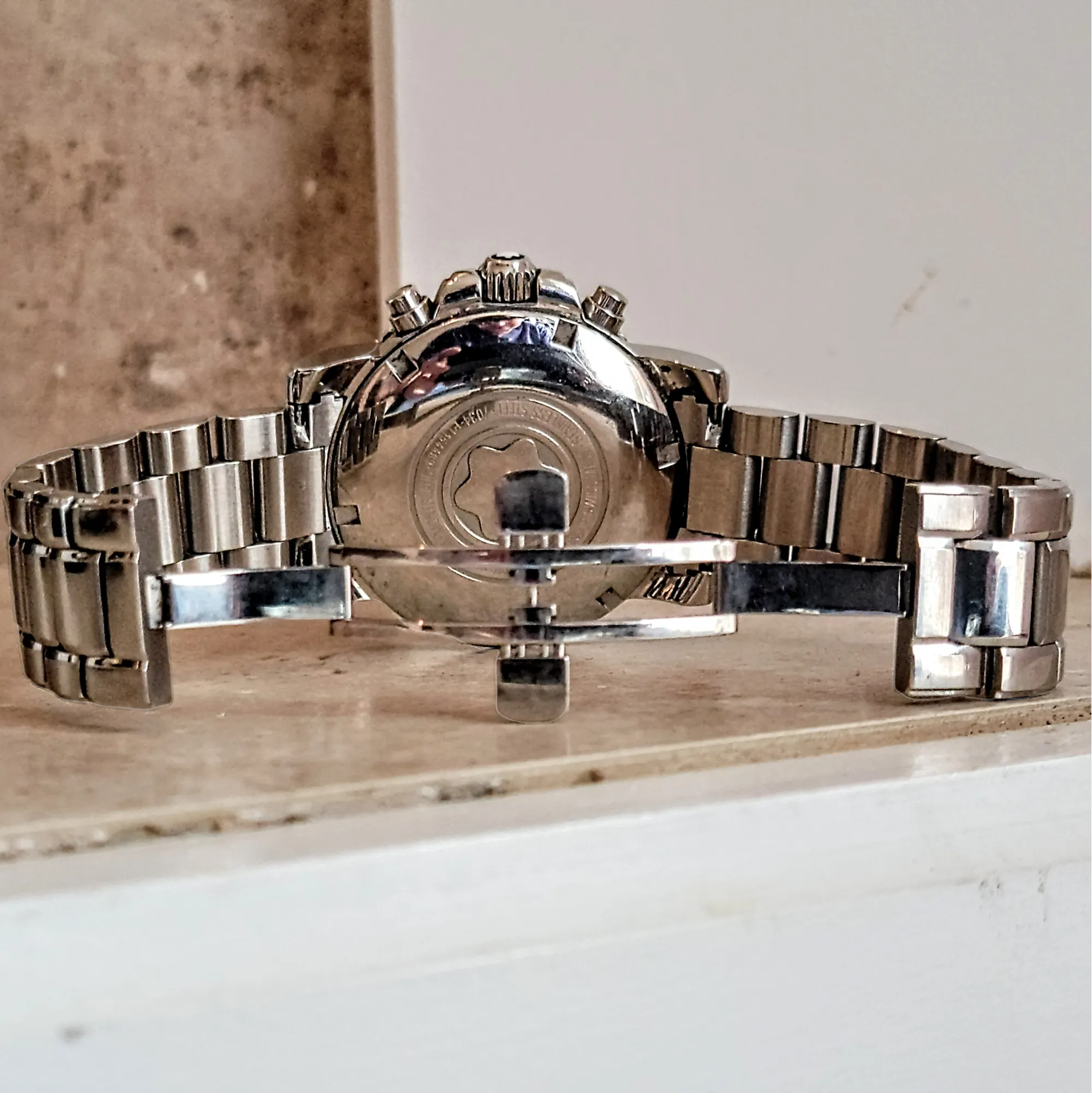 MONTBLAC Meisterstuck Sport Chronograph Watch 25 Jewels Ref. 7034