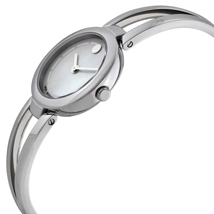 Movado  Amorosa Duo Mother of Pearl Dial Ladies Watch 0606812