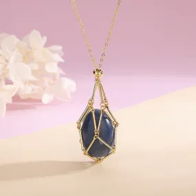 Natural Crystal Energy Pendant Necklace