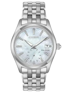 NEW Citizen Silhouette EV1030-57D Ladies 36mm Bracelet Watch MSRP $325