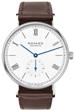 NG Watch Ludwig 38 White Enamel Sapphire Crystal