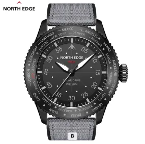 North Edge Solar Quarzuhr für Sport und Freizeit