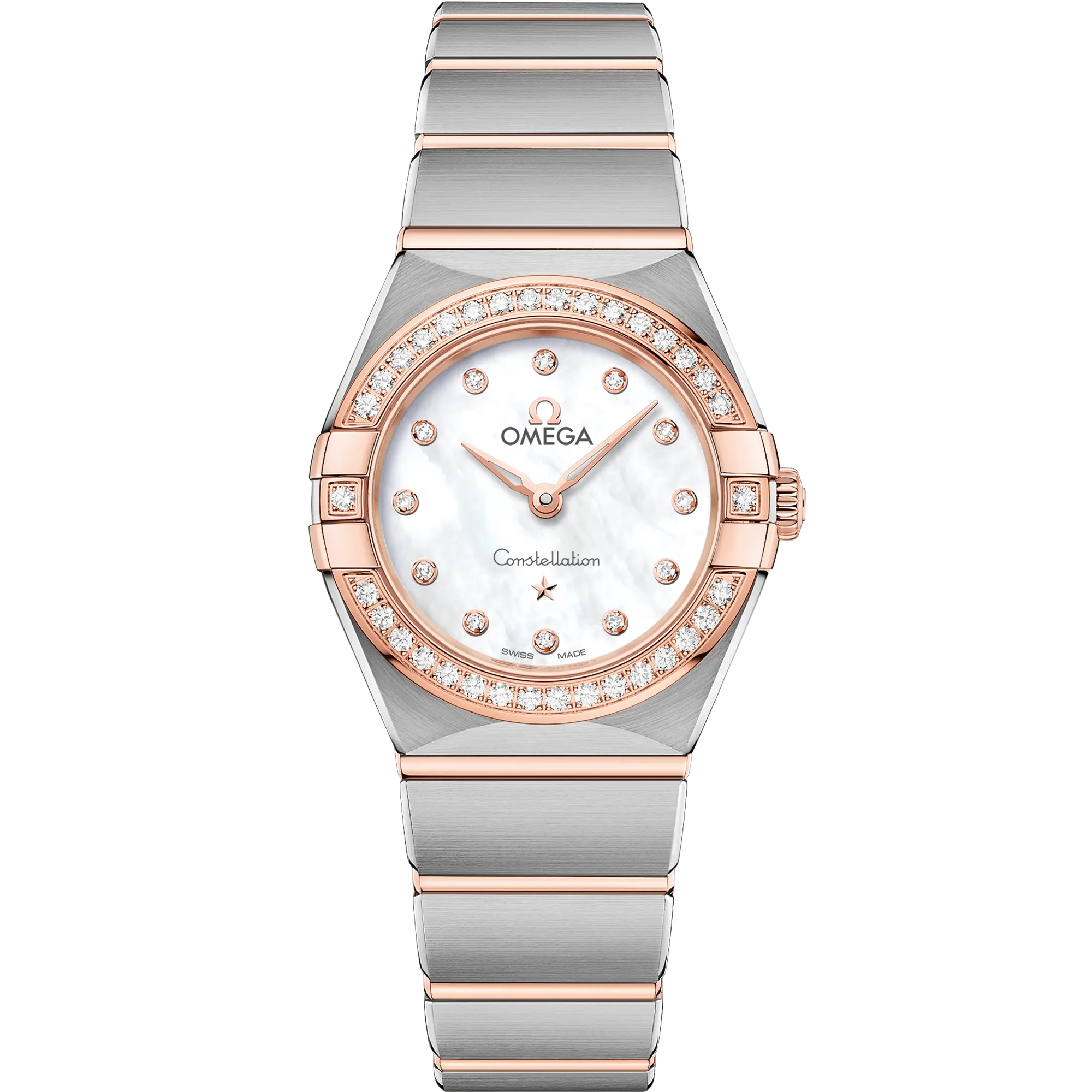Omega Constellation 25 mm, steel - Sedna™ gold on steel - Sedna™ gold