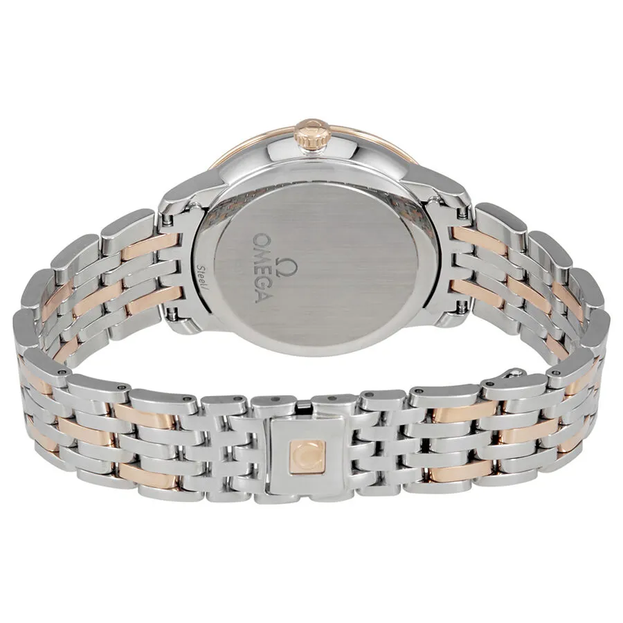 Omega De Ville Mother of Pearl Diamond Dial Ladies Watch 424.25.33.20.55.002