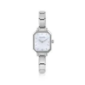 Paris Mother of Pearl Rectangular Watch