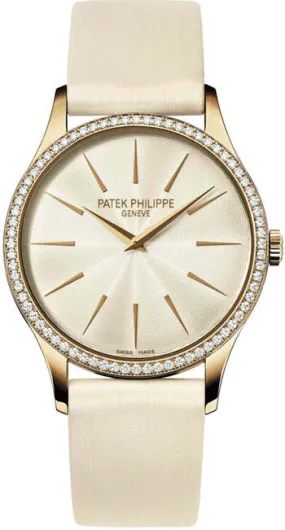 Patek Philippe Calatrava Ladies Diamond Watch 4897R-010