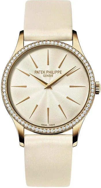 Patek Philippe Calatrava Ladies Diamond Watch 4897R-010