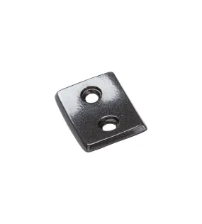 Replacement Lever Backplate - Steel Pearl