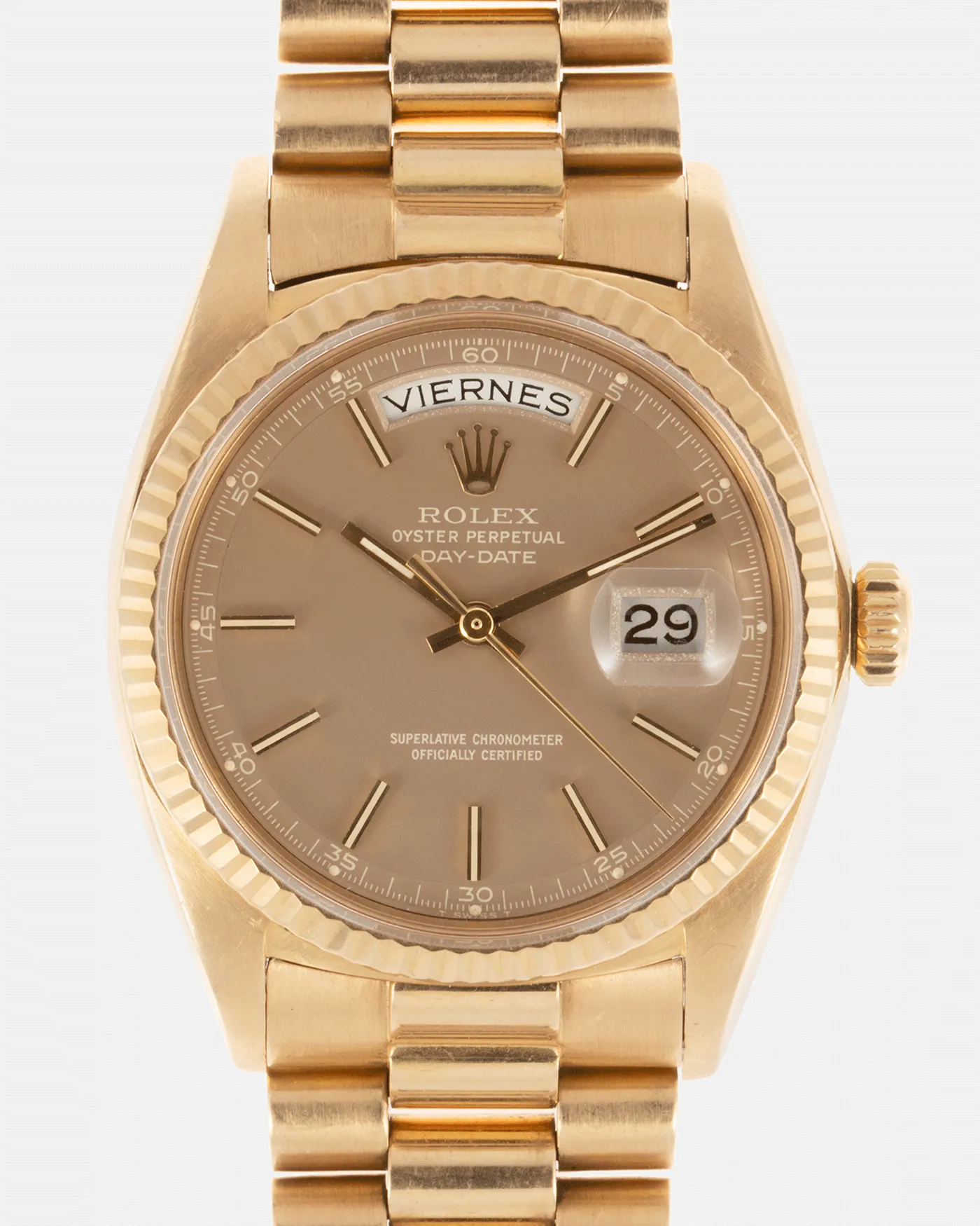 Rolex Day Date 1803 Caramel Ghost Dial