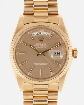 Rolex Day Date 1803 Caramel Ghost Dial