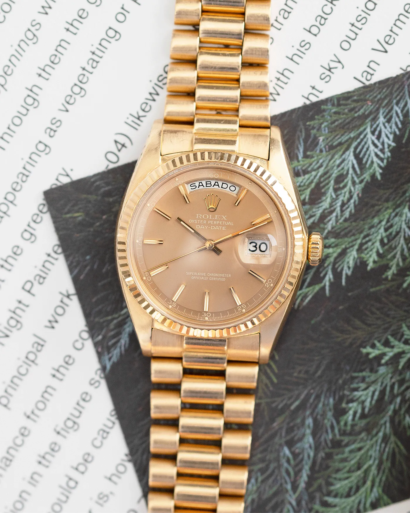 Rolex Day Date 1803 Caramel Ghost Dial
