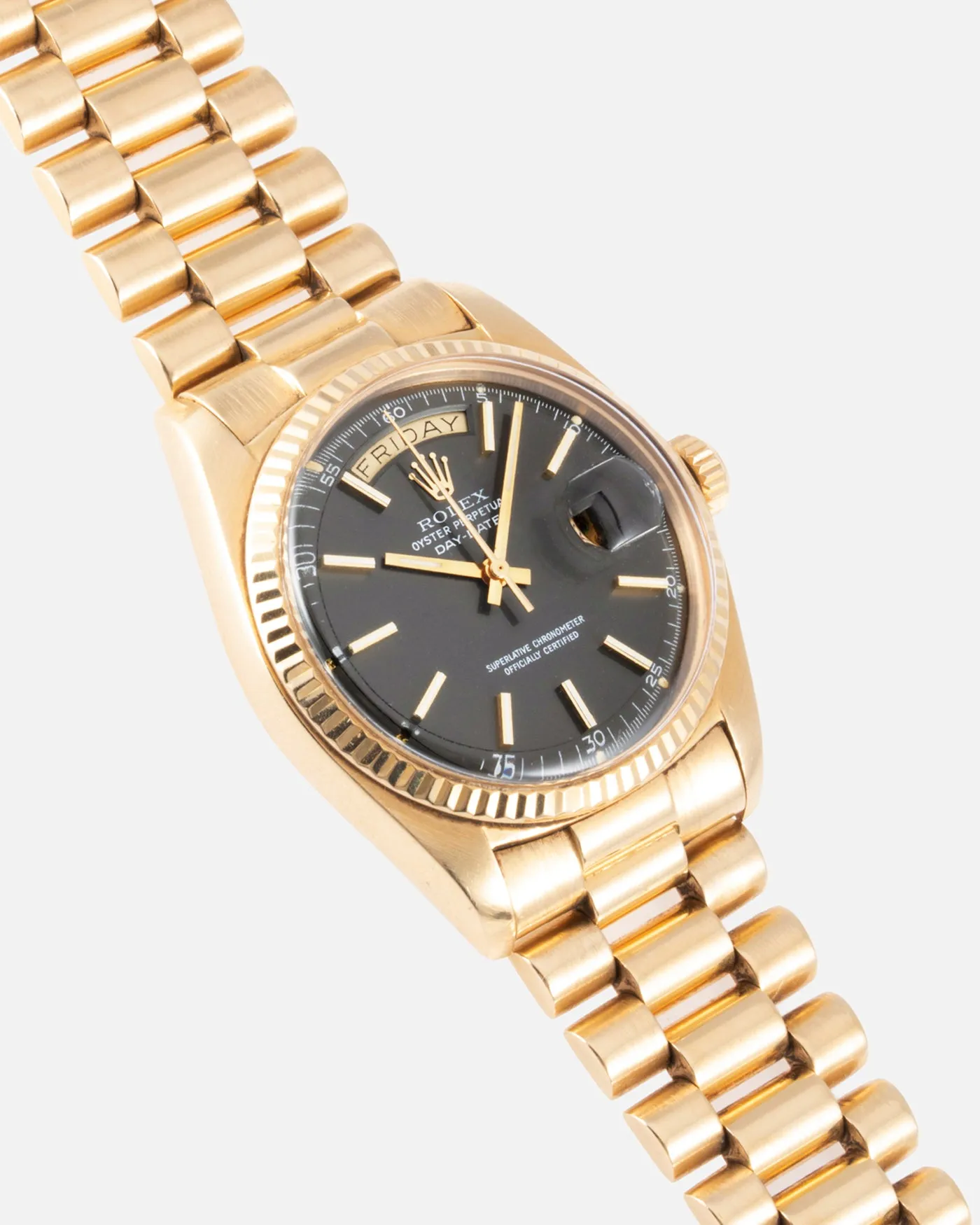 Rolex Day Date 1803 Matte Grey Brown