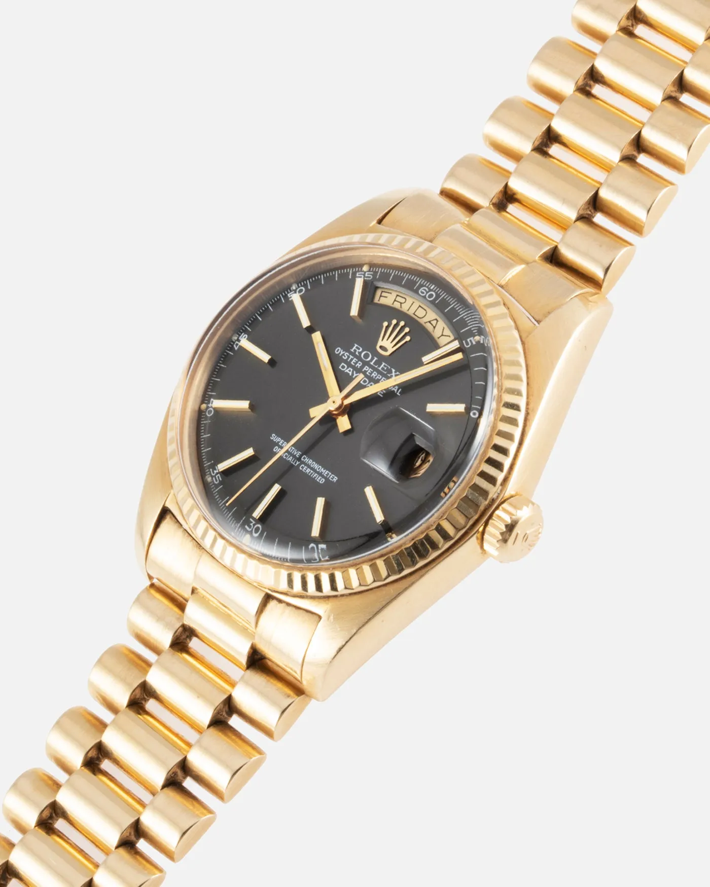 Rolex Day Date 1803 Matte Grey Brown