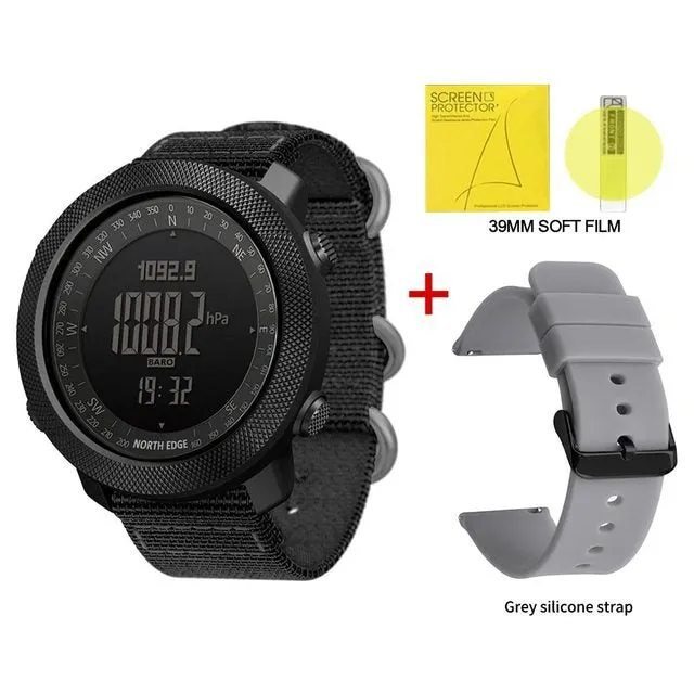 Running Swimming Altimeter Barometer Compass Multi Functional Waterproof Smartwatches