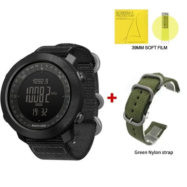 Running Swimming Altimeter Barometer Compass Multi Functional Waterproof Smartwatches