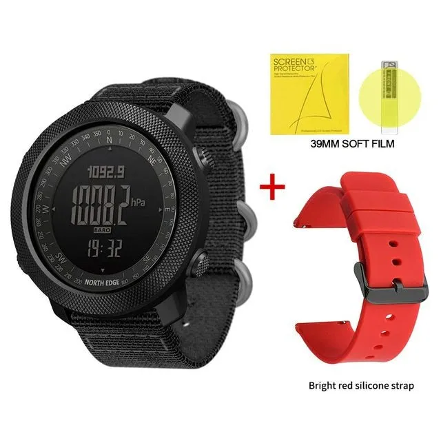 Running Swimming Altimeter Barometer Compass Multi Functional Waterproof Smartwatches