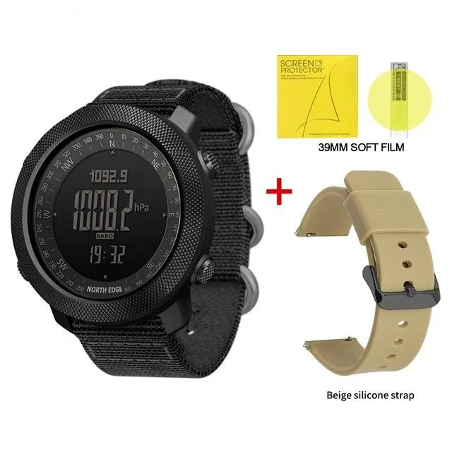 Running Swimming Altimeter Barometer Compass Multi Functional Waterproof Smartwatches
