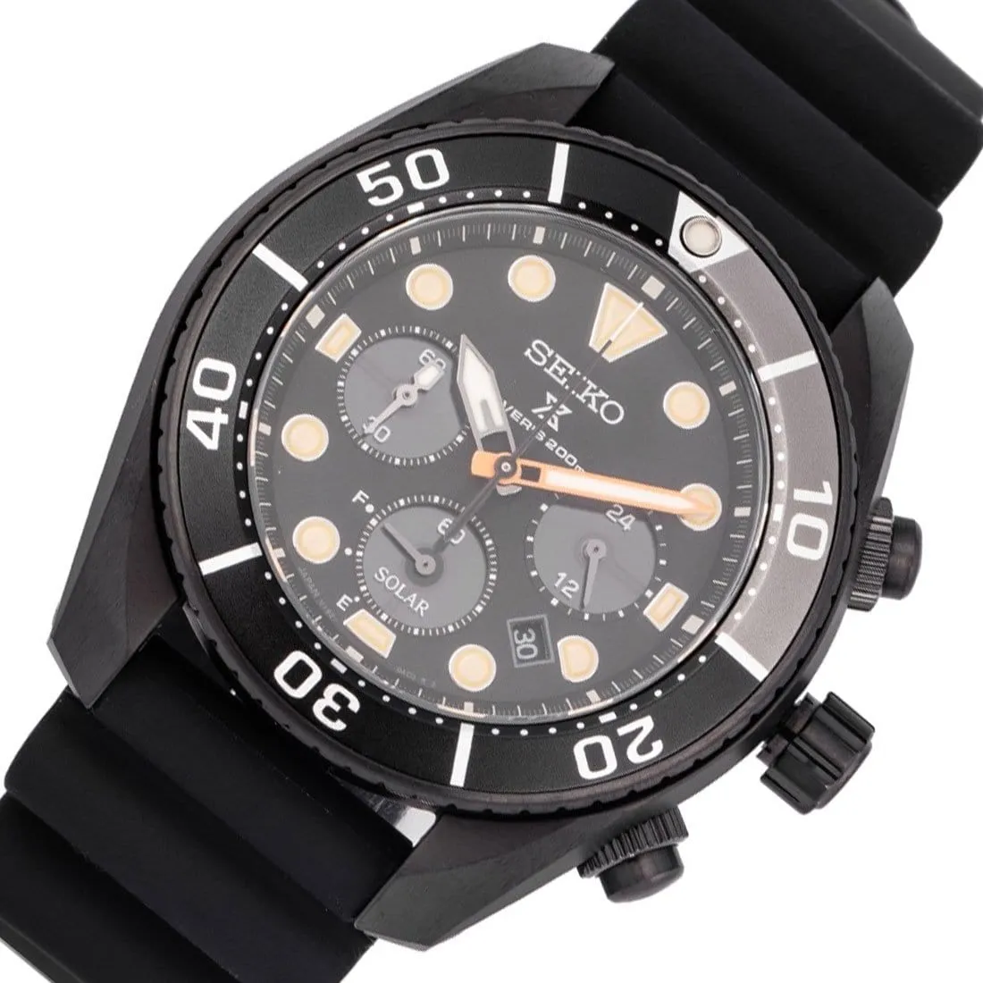 SBDL065 Seiko Prospex Black Series SUMO Solar Limited Edition JDM Watch
