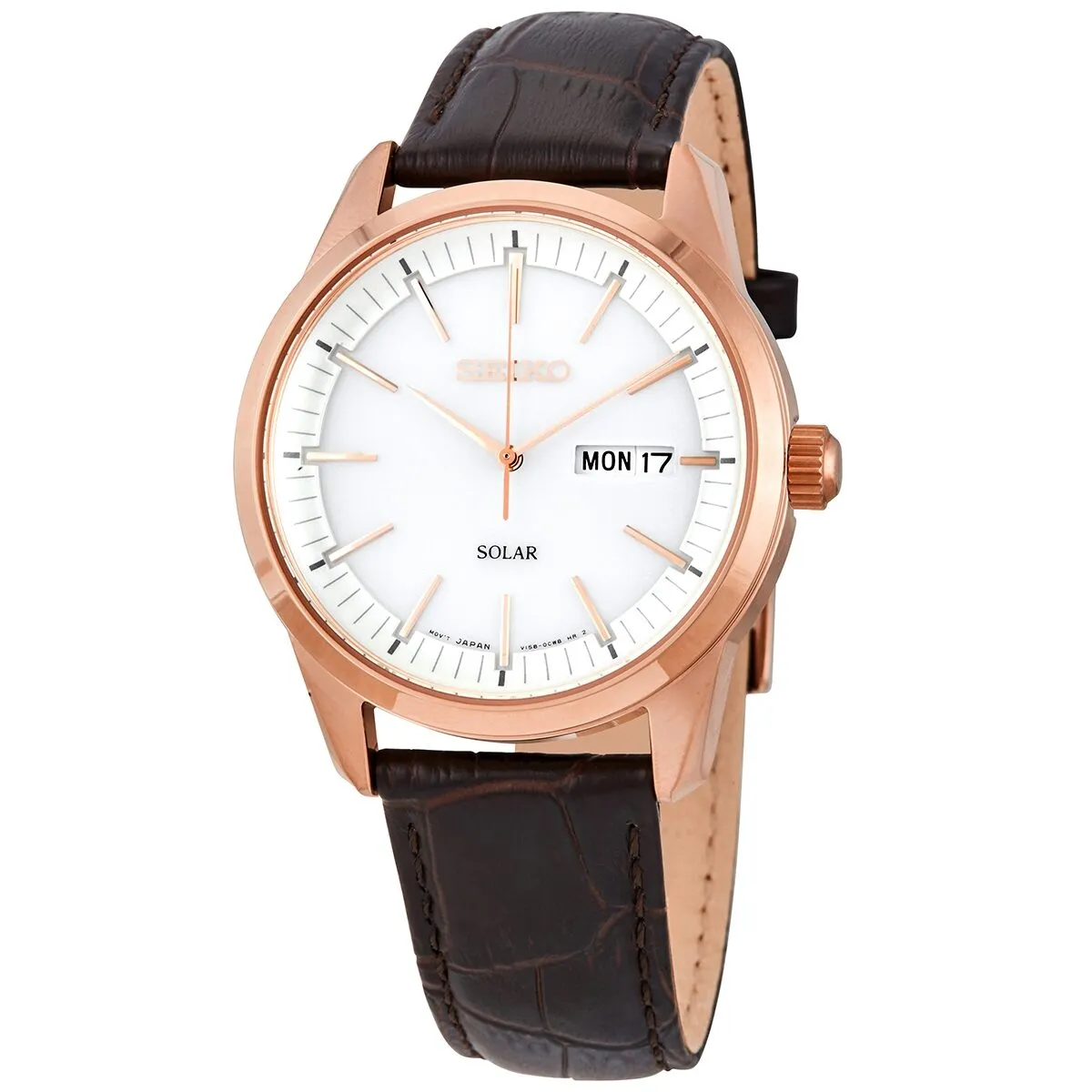 Seiko Conceptual White Dial Men's Watch SNE530