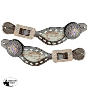 Showman ® Ladies Leather spur strap