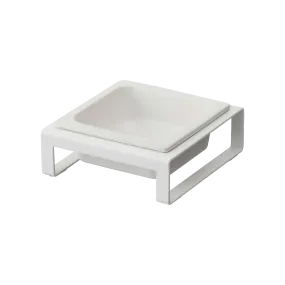 Single Pet Food Bowl - Two Styles - Steel   Ceramic