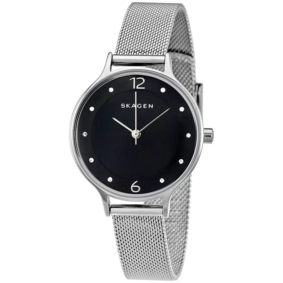 Skagen Anita Black Dial Ladies Watch SKW2473