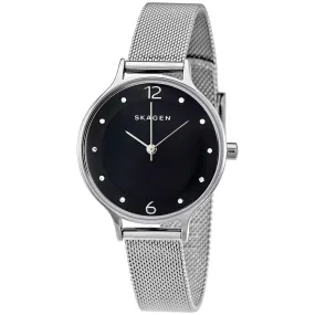 Skagen Anita Black Dial Ladies Watch SKW2473
