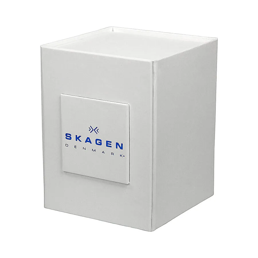 Skagen Leonora Brown Mother of Pearl Dial Ladies Watch 456SRR1