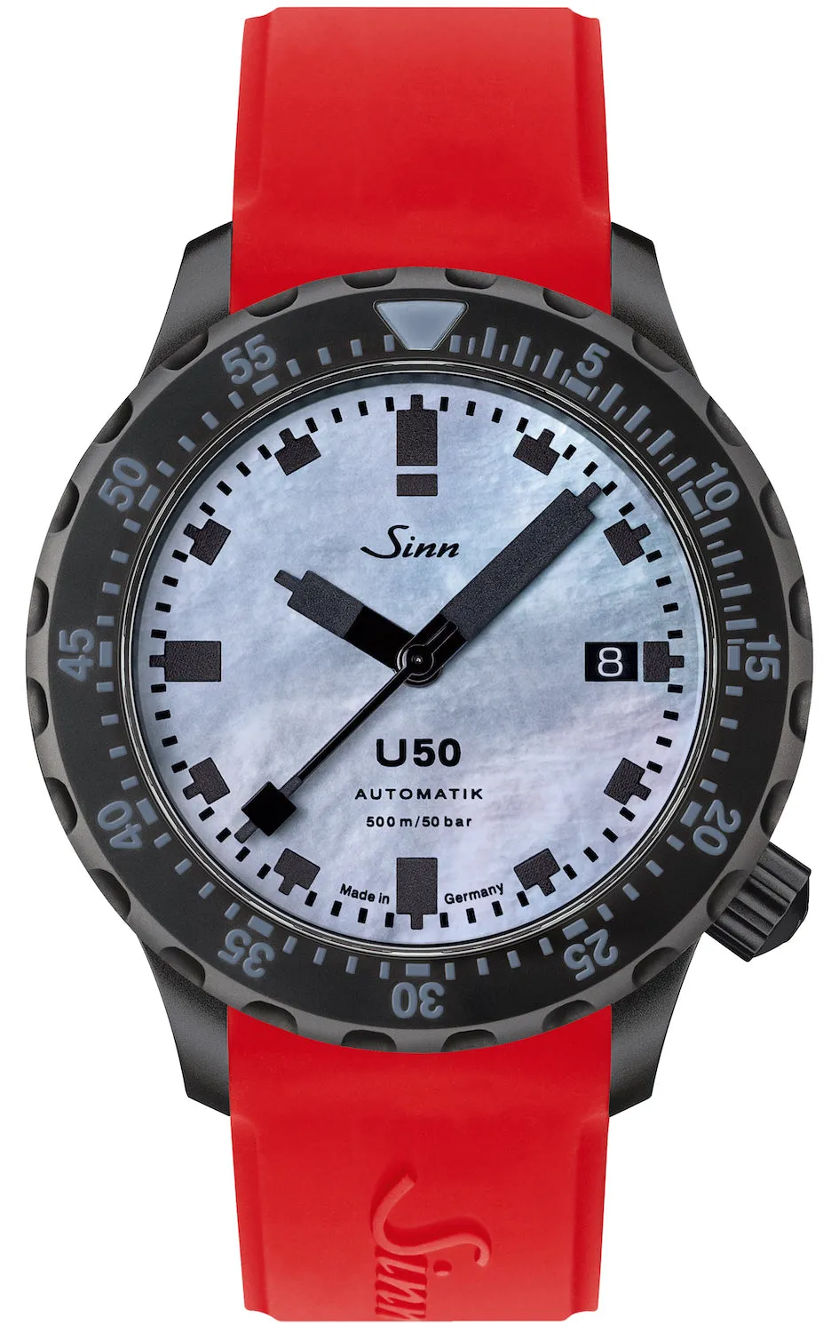 SN Watch U5 S Mother of Pearl S Silicone Red Limited Edition