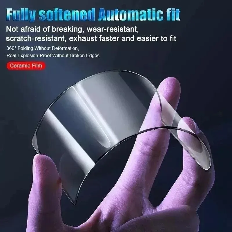 Soft Matte Ceramic iPhone Screen Protectors: Ultimate 4-Piece Pack