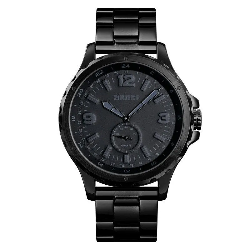 Steel Belt Quartz Men's Waterproof Watch - GlamzLife